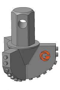 Долото шнековое лопастное Д3ЛИ-135.60.Ш41 фото
