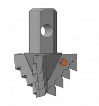 Долото шнековое лопастное Д3ЛК-65.25.Ш19 фото