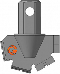 Долото шнековое лопастное ДПО-151.76.Ш55 фото